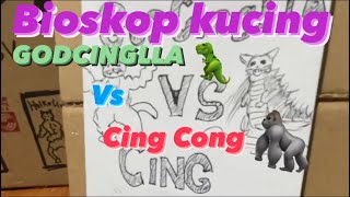 WARUNG KUCING ‼️ BIOSKOP KUCING GODCINGLLA VS CINGCONG #viral #trending #fyp #randymicimoci