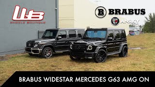 Brabus Widestar Mercedes G63 AMG On ANRKY Wheels