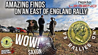 Amazing Finds | Metal Detecting On An East Of England Rally | Wow Saxon | #Saxon #Hammeredcoins