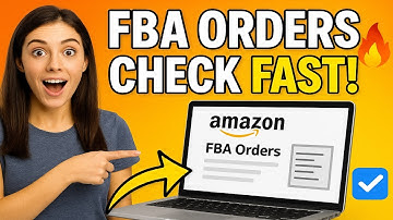 "How to Easily Check Your Amazon FBA Orders in Seller Central"