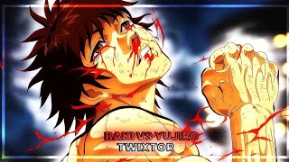 Baki Vs Yujiro Twixtor 4K CC + No CC + No Warp + 60fps [Baki Hanna Son Of The Ogre]