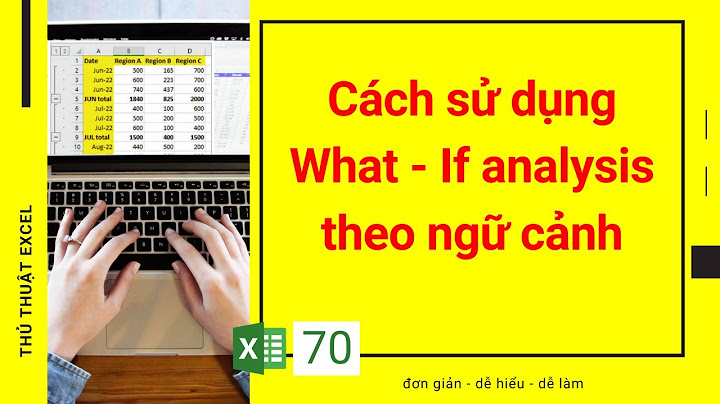 Bài tập về lệnh what-if analysis trong excel năm 2024