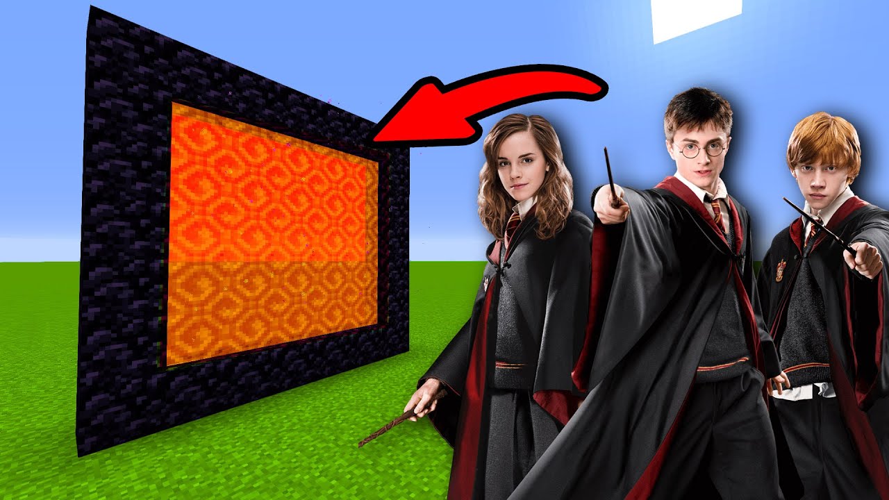 How To Make A Portal To The Harry Potter Dimension in Minecraft