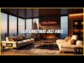 COZY CHRISTMAS JAZZ VIBES (4K) | Fireplace Ambience for Relax & Sleep