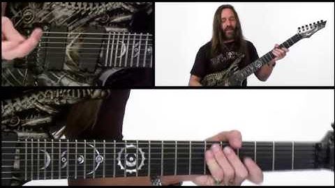 Rusty Cooley Guitar Lesson - #34 G Major String-Skipping Bach Idea - Lickopedia