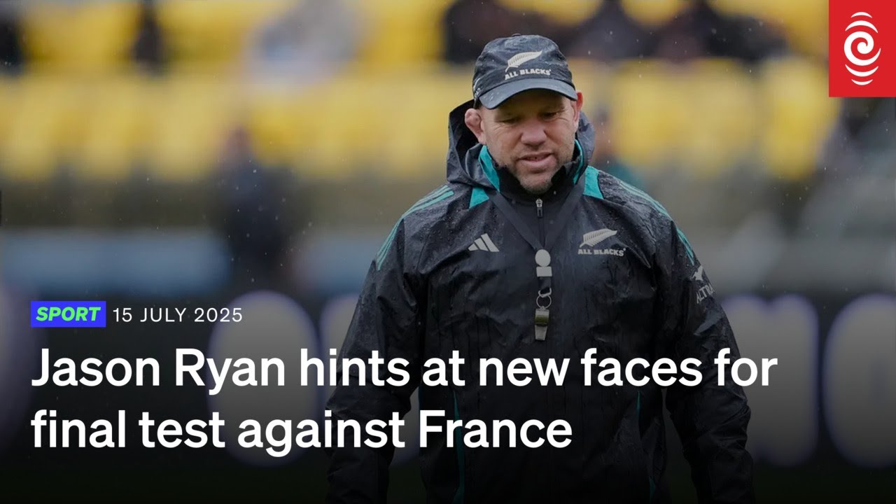 Jason Ryan hints at All Black changes | RNZ