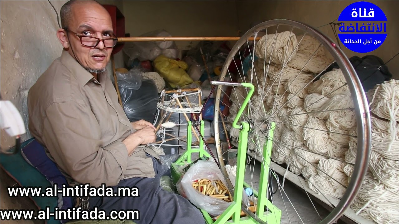 #alintifadaحرف معرضة للانقراض .. لقاء مع المعلم الدراز حسن القصري بمراكش