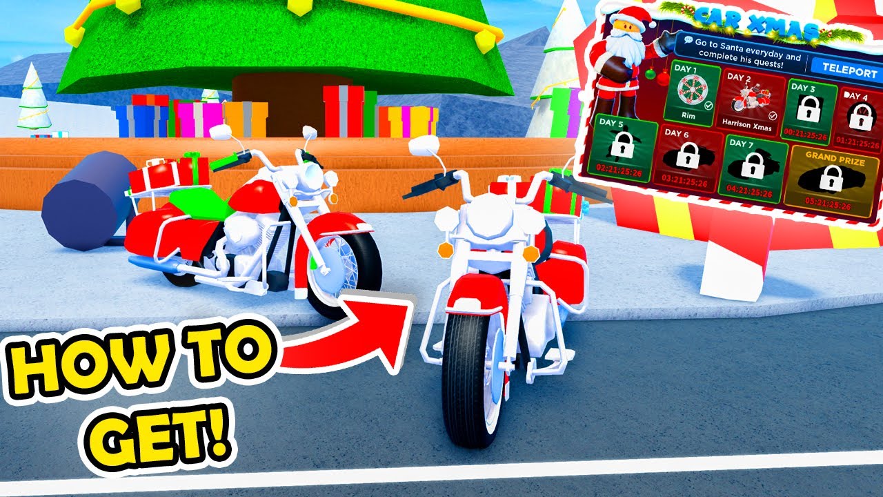How Unlock The Day 2 XMAS QUEST Prize In Car Dealership Tycoon! YouTube