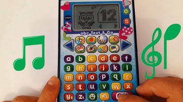 12 Melodies Vtech ABC Text & Go Learning Phone. Preschool Learning Toy.