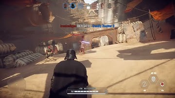 Vader vs. Rey, but it