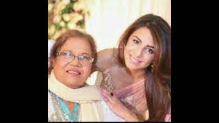 Ushna Shah With Family