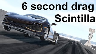 The Fastest Civetta Scintilla Drag Car Without Mods! BeamNG. Drive