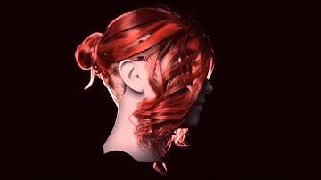 Modo Hair render