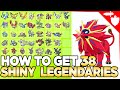 How to Get 38 Shiny Legendary Pokemon & Shiny Odds - Sword & Shield Crown Tundra Dynamax Adventures