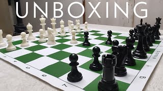 Unboxing Professional Chess Set For Tournaments (No Commentry)