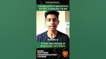 Speak English Effectively | Master The Art Of Communication | BOCC 15 #english #spoken #interview