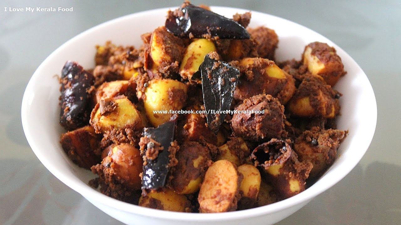 Kerala style jack fruit seeds stir fry