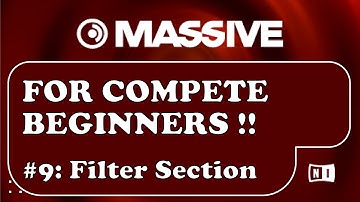 Massive Tutorial for Beginners: Engage/Control the Filter Section in this Massive Tutorial