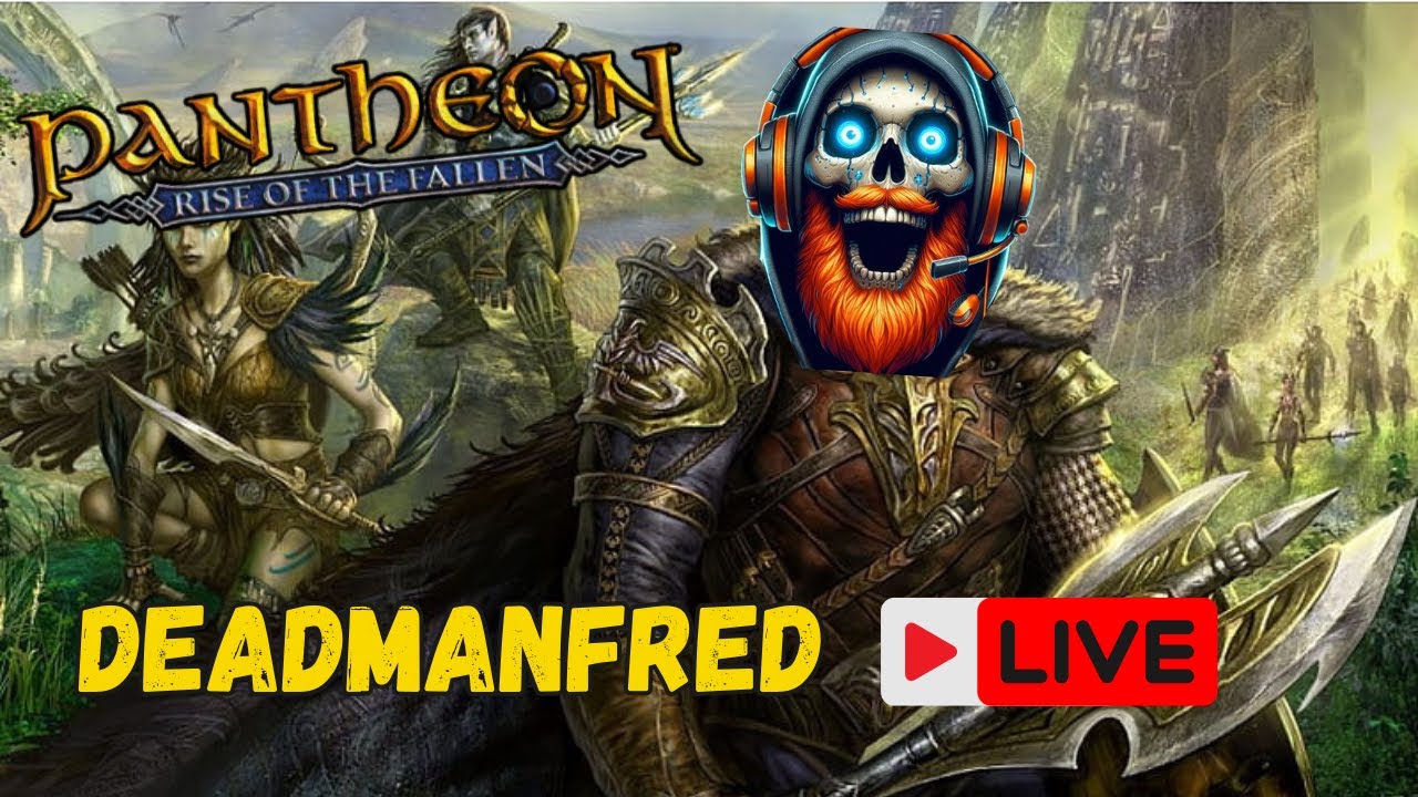 Pantheon! Taking a new player under my wing!