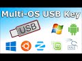 Create Multi OS bootable USB key with Ventoy // Easy step by step guide