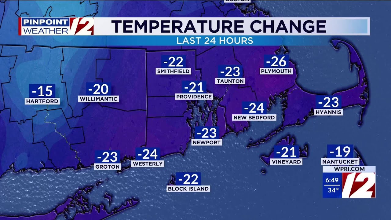 WPRI 12 Weather Forecast for 11/11/25: Cold and windy today - YouTube