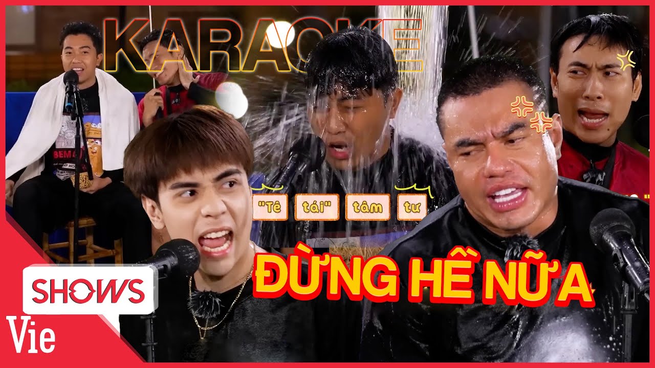 Dương Lâm cấm Quang Hùng MasterD diễn hề đêm khuya, Kiều Minh Tuấn ghiền KARAOKE 2 Ngày 1 Đêm