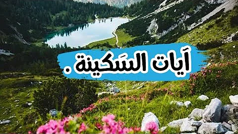 آيات السكينة هزاع البلوشي