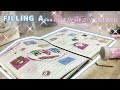 Decorating My Junk Journal With Random Cute Things! 🤍| nene sprout!