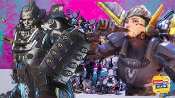 Accidentally picking Gibraltar￼ and getting a 2k damage win #apex ￼