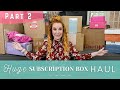 Unboxing 15 Subscription Boxes 2021 - Part 2