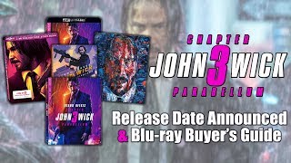 John Wick Chapter 3 Parabellum Blu-ray Release Date | Buyer's Guide | Best Buy & Target SteelBook