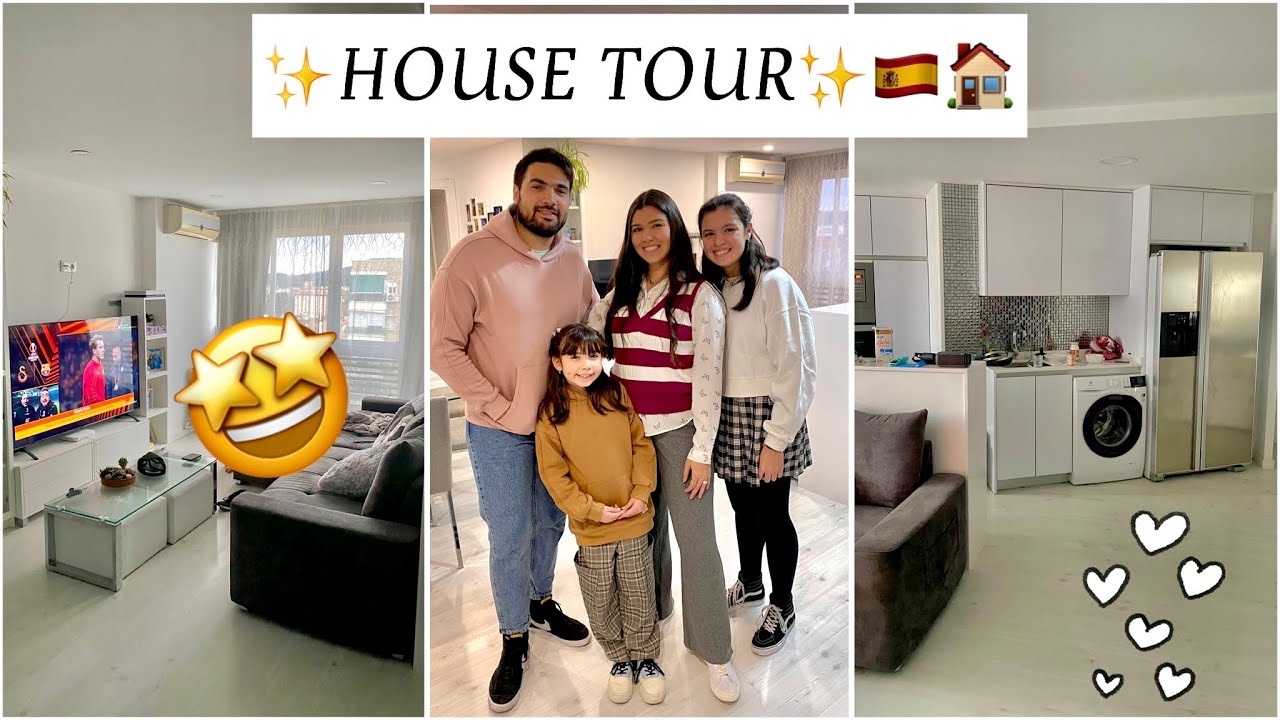 HOUSE TOUR ✨ Nuestro segundo PISO viviendo en ESPAÑA 🇪🇸 NOS MUDAMOS 🏠
