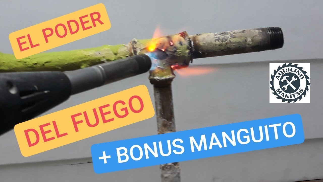 ✅Como SACAR una ROSCA OXIDADA ⚙ en TUBO de ACERO (FACIL) 2020.