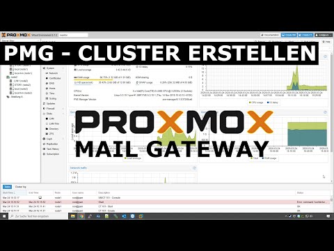 Proxmox Mail Gateway CLUSTER erstellen #LoadBalancing #HOWTO #deutsch