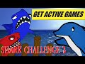 Shark Challenge 2 - Video Game Workout (Get Active Games)