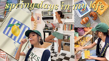 Spring Days in My Life🍋 ~ dilly dally vlog