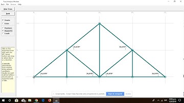 Tutorial sobre como utilizar el software MDSolids 4 para análisis de armaduras