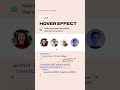😍😍 Unique Image Hover Effect using CSS #webdevelopment #css3
