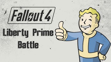 Liberty Prime Full Battle Scene | Fallout 4