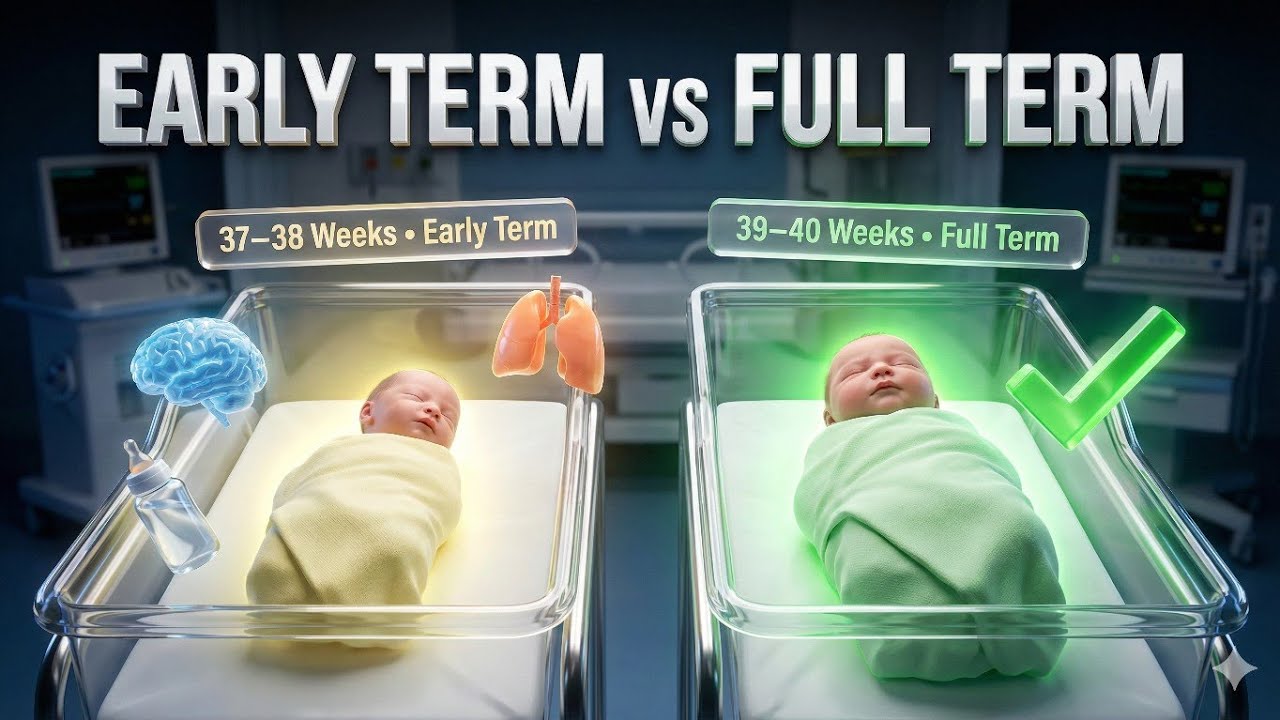 Early Term vs Full Term: What Happens at 37–40 Weeks? - YouTube