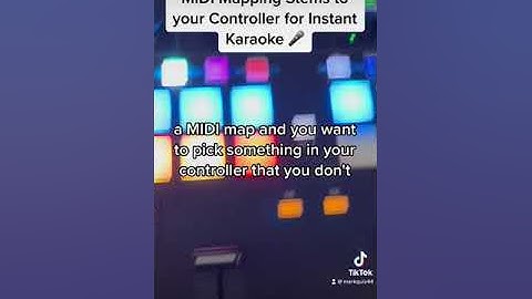 MIDI Mapping Serato STEMS to any controller