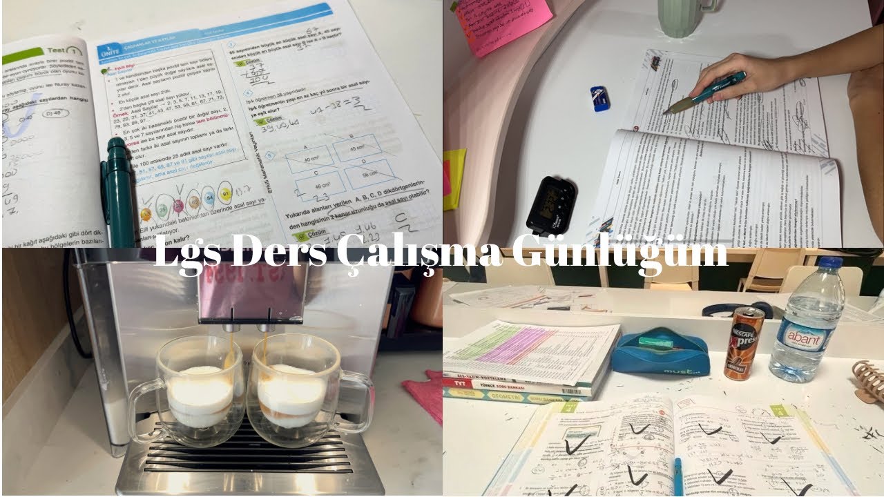 Lgs Ders Çalışma Günlüğüm#17 //🤍STUDY WİTH ME📚// #lgsdersçalışmagünlüğüm #keşfet 