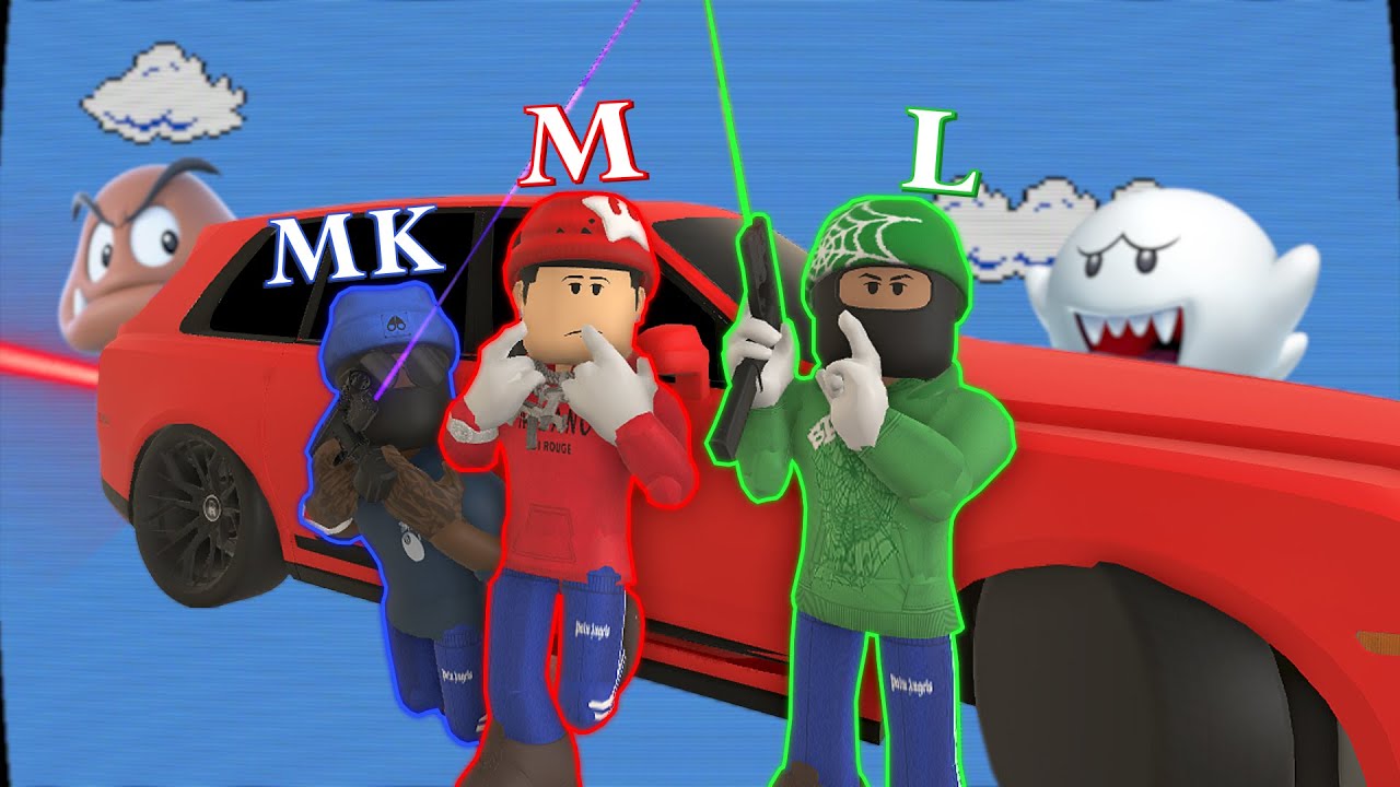 BECOMING SUPER MARIO AND SLIDING ON OPPS ~ Roblox South Bronx