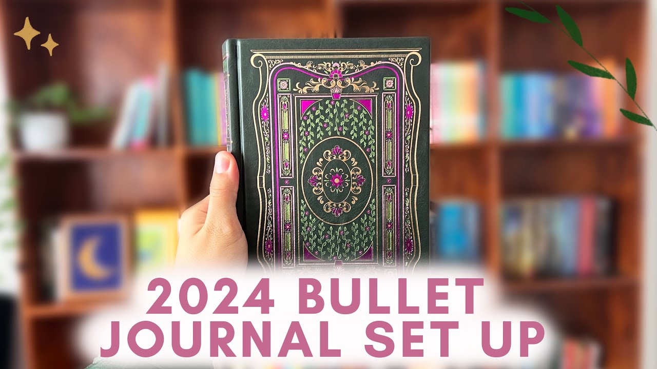 A Functional 2024 Bullet Journal Set Up 