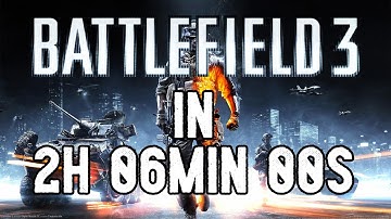 Battlefield 3 Any% Speedrun 2:06:00