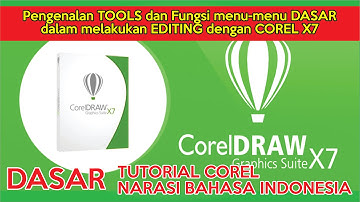 Belajar Tutorial Corel Draw x7 Bab pengenalan dasar-dasar corel ( narasi bahasa indonesia)