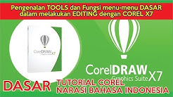 Belajar Tutorial Corel Draw x7 Bab pengenalan dasar-dasar corel ( narasi bahasa indonesia) - Durasi: 25.41. 
