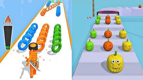 Juice Run vs Long Neck Run All Level Mobile Gameplay Walkthrough Android IOs Alltrailer Relaxing Max