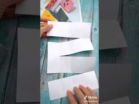 How to make mini book at home with a a4 paper