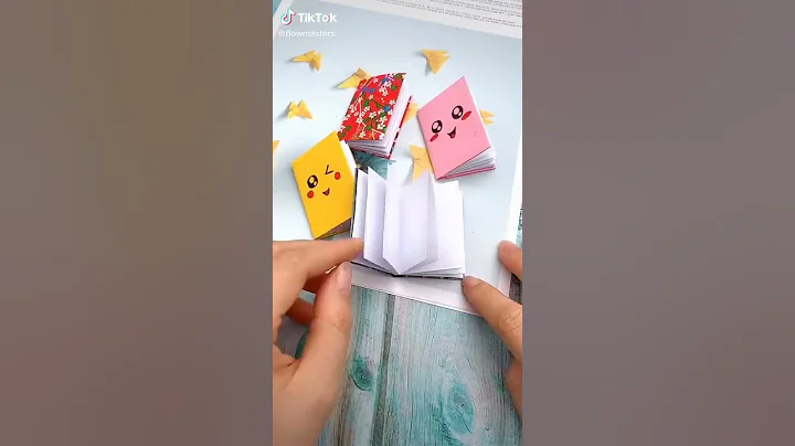 How to make  mini book at home with a a4 paper